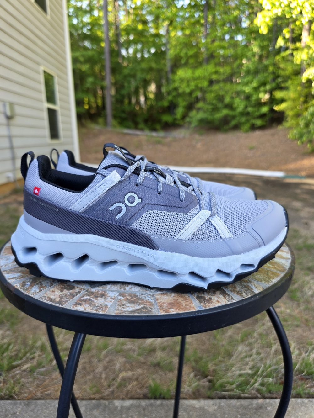 On Cloudhorizon 3WE10012303 Alloy/Frost Trail Running Shoe Women Size 7 Worn 1x